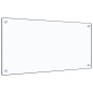 vidaXL Protector contra salpicaduras cocina vidrio templado 80x40 cm vidaXL Protector contra salpicaduras cocina vidrio templado 80x40 cm