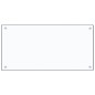 vidaXL Protector contra salpicaduras cocina vidrio templado 80x40 cm vidaXL Protector contra salpicaduras cocina vidrio templado 80x40 cm