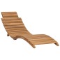 vidaXL Tumbona plegable con mesa de madera maciza de teca vidaXL Tumbona plegable con mesa de madera maciza de teca