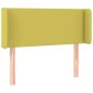 vidaXL Cabecero con LED de tela verde 93x16x78/88 cm vidaXL Cabecero con LED de tela verde 93x16x78/88 cm