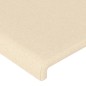 vidaXL Cabecero con LED de tela crema 103x16x78/88 cm vidaXL Cabecero con LED de tela crema 103x16x78/88 cm