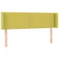 vidaXL Cabecero con LED de tela verde 147x16x78/88 cm vidaXL Cabecero con LED de tela verde 147x16x78/88 cm