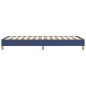 vidaXL Estructura de cama box spring tela azul 100x200 cm vidaXL Estructura de cama box spring tela azul 100x200 cm