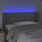 vidaXL Cabecero con LED de tela gris claro 103x16x78/88 cm vidaXL Cabecero con LED de tela gris claro 103x16x78/88 cm