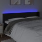 vidaXL Cabecero con LED cuero sintético negro 163x16x78/88 cm vidaXL Cabecero con LED cuero sintético negro 163x16x78/88 cm