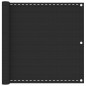vidaXL Toldo para balcón HDPE 90x600 cm gris antracita vidaXL Toldo para balcón HDPE 90x600 cm gris antracita