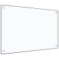 vidaXL Protector contra salpicaduras cocina vidrio templado 90x60 cm vidaXL Protector contra salpicaduras cocina vidrio templado 90x60 cm