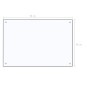 vidaXL Protector contra salpicaduras cocina vidrio templado 90x60 cm vidaXL Protector contra salpicaduras cocina vidrio templado 90x60 cm