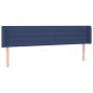 vidaXL Cabecero con LED de tela azul 203x16x78/88 cm vidaXL Cabecero con LED de tela azul 203x16x78/88 cm