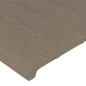 vidaXL Cabecero con LED de tela gris taupe 83x16x78/88 cm vidaXL Cabecero con LED de tela gris taupe 83x16x78/88 cm