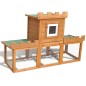 vidaXL Casa grande de animales jaula conejera de madera vidaXL Casa grande de animales jaula conejera de madera