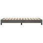 vidaXL Estructura de cama box spring terciopelo gris oscuro 90x190 cm vidaXL Estructura de cama box spring terciopelo gris oscuro 90x190 cm
