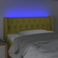 vidaXL Cabecero con LED de tela verde 103x16x78/88 cm vidaXL Cabecero con LED de tela verde 103x16x78/88 cm