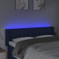 vidaXL Cabecero con LED de tela azul 147x16x78/88 cm vidaXL Cabecero con LED de tela azul 147x16x78/88 cm