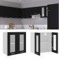 vidaXL Armario colgante cocina madera contrachapada negro 60x31x60 cm vidaXL Armario colgante cocina madera contrachapada negro 60x31x60 cm
