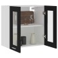 vidaXL Armario colgante cocina madera contrachapada negro 60x31x60 cm vidaXL Armario colgante cocina madera contrachapada negro 60x31x60 cm