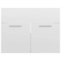 vidaXL Armario para lavabo madera contrachapada blanco 60x38,5x46 cm vidaXL Armario para lavabo madera contrachapada blanco 60x38,5x46 cm