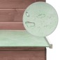 vidaXL Gallinero madera maciza de pino y abeto moca 170x81x110 cm vidaXL Gallinero madera maciza de pino y abeto moca 170x81x110 cm