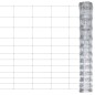 vidaXL Valla de jardín de acero galvanizado plateado 50 m 150 cm vidaXL Valla de jardín de acero galvanizado plateado 50 m 150 cm