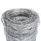 vidaXL Valla de jardín de acero galvanizado plateado 50 m 150 cm vidaXL Valla de jardín de acero galvanizado plateado 50 m 150 cm