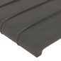 vidaXL Cabecero con LED de terciopelo gris oscuro 163x16x118/128 cm vidaXL Cabecero con LED de terciopelo gris oscuro 163x16x118/128 cm