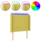vidaXL Cabecero con LED de tela verde 103x16x118/128 cm vidaXL Cabecero con LED de tela verde 103x16x118/128 cm