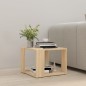 vidaXL Mesa de centro madera contrachapada roble Sonoma 40x40x30 cm vidaXL Mesa de centro madera contrachapada roble Sonoma 40x40x30 cm