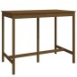vidaXL Set de bar 7 piezas madera maciza de pino marrón miel vidaXL Set de bar 7 piezas madera maciza de pino marrón miel