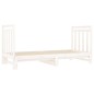 vidaXL Sofá cama extraíble madera maciza de pino blanco 2x(90x190) cm vidaXL Sofá cama extraíble madera maciza de pino blanco 2x(90x190) cm