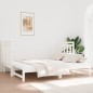vidaXL Sofá cama extraíble madera maciza de pino blanco 2x(90x190) cm vidaXL Sofá cama extraíble madera maciza de pino blanco 2x(90x190) cm