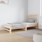 vidaXL Sofá cama extraíble madera maciza de pino 2x(90x190) cm vidaXL Sofá cama extraíble madera maciza de pino 2x(90x190) cm