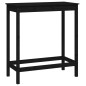 vidaXL Set de bar 5 piezas madera maciza de pino negro vidaXL Set de bar 5 piezas madera maciza de pino negro