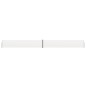 vidaXL Toldo lateral retráctil para patio color crema 140x1200 cm