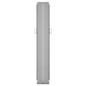 vidaXL Toldo lateral retráctil para patio color crema 140x1200 cm