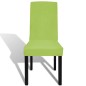 vidaXL Funda para silla elástica recta 6 unidades verde vidaXL Funda para silla elástica recta 6 unidades verde