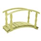 vidaXL Puente de jardín B-Stock madera de pino impregnada 170x74x105cm vidaXL Puente de jardín B-Stock madera de pino impregnada 170x74x105cm