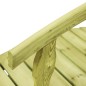 vidaXL Puente de jardín B-Stock madera de pino impregnada 170x74x105cm vidaXL Puente de jardín B-Stock madera de pino impregnada 170x74x105cm