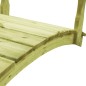 vidaXL Puente de jardín B-Stock madera de pino impregnada 170x74x105cm vidaXL Puente de jardín B-Stock madera de pino impregnada 170x74x105cm