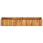 vidaXL Arriate de madera maciza de acacia 150x30x25 cm vidaXL Arriate de madera maciza de acacia 150x30x25 cm