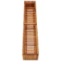 vidaXL Arriate de madera maciza de acacia 150x30x25 cm vidaXL Arriate de madera maciza de acacia 150x30x25 cm