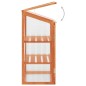 vidaXL Invernadero de madera de abeto 60x45x100 cm vidaXL Invernadero de madera de abeto 60x45x100 cm