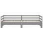 vidaXL Sofá cama extraíble madera maciza de pino gris 2x(90x200) cm vidaXL Sofá cama extraíble madera maciza de pino gris 2x(90x200) cm