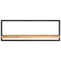 vidaXL Estantes de pared 2 unidades madera maciza acacia 100x24x35 cm vidaXL Estantes de pared 2 unidades madera maciza acacia 100x24x35 cm