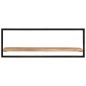 vidaXL Estantes de pared 2 unidades madera maciza acacia 100x24x35 cm vidaXL Estantes de pared 2 unidades madera maciza acacia 100x24x35 cm