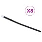 vidaXL Fijaciones para enrollacobertor de piscina universal 8 uds 1,8m vidaXL Fijaciones para enrollacobertor de piscina universal 8 uds 1,8m