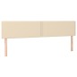 vidaXL Cama box spring con colchón tela color crema 200x200 cm vidaXL Cama box spring con colchón tela color crema 200x200 cm