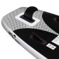 vidaXL Set de tabla de paddle surf hinchable negro 330x76x10 cm vidaXL Set de tabla de paddle surf hinchable negro 330x76x10 cm