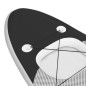 vidaXL Set de tabla de paddle surf hinchable negro 330x76x10 cm vidaXL Set de tabla de paddle surf hinchable negro 330x76x10 cm