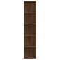 vidaXL Estantería madera contrachapada roble marrón 40x30x189 cm vidaXL Estantería madera contrachapada roble marrón 40x30x189 cm