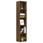 vidaXL Estantería madera contrachapada roble marrón 40x30x189 cm vidaXL Estantería madera contrachapada roble marrón 40x30x189 cm